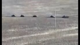 Mines Destroy Russian Column Near Kupiansk — Five Tanks, One