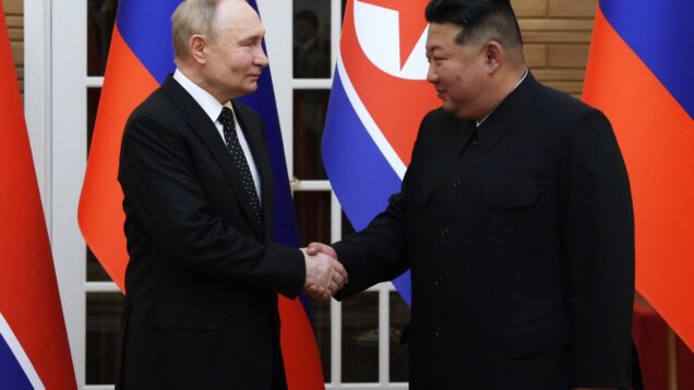 North Korea delivers 70 missile launchers, artillery systems to Russia's