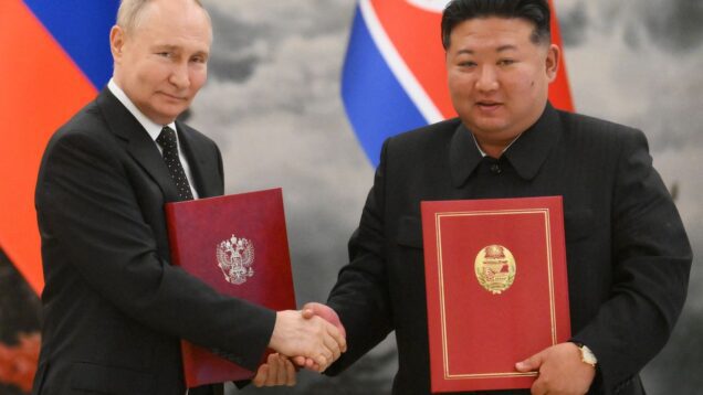 North Korea ratifies defense treaty with Russia