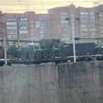 North Korean M1989 Koksan long-range self-propelled artillery spotted in Russia