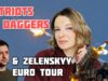 PATRIOTS vs DAGGERS & Zelenskyy Euro Tour. Vlog 372: War