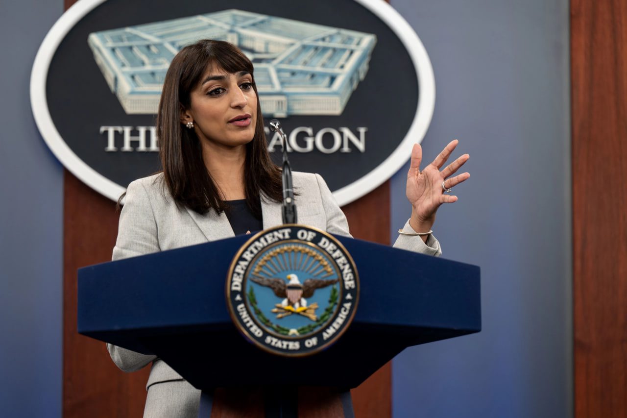 pentagon ukraine can use us weapons only battlefield its territory spokesperson sabrina singh credit dvids defense department deputy press secretary 1