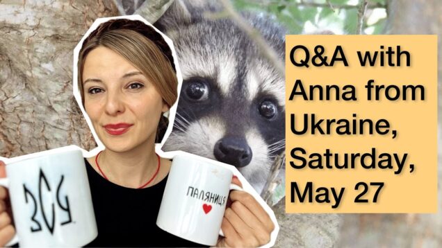 Q&A with @AnnafromUkraine.russian war in Ukraine & … russian war