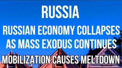 RUSSIA Economy COLLAPSES as MASS EXODUS Continues & MILLIONS Decide