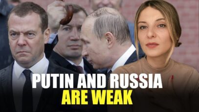 RUSSIA IS WEAK. PUTIN IS WEAK. AND LET ME EXPLAIN