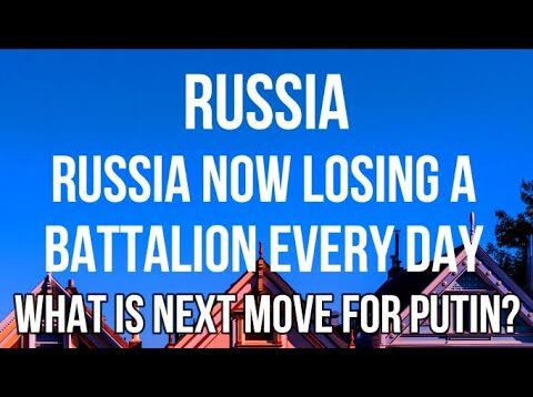 RUSSIA LOSING THE WAR, A BATTALION Every Day & Forced
