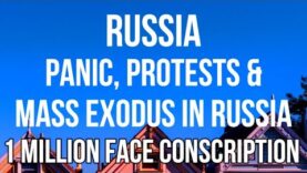 RUSSIA Mobilization Causes PANIC, PROTESTS & MASS EXODUS in Russia.