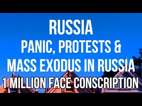 RUSSIA Mobilization Causes PANIC, PROTESTS & MASS EXODUS in Russia.