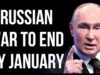 RUSSIA – Trump Vows to End War by January