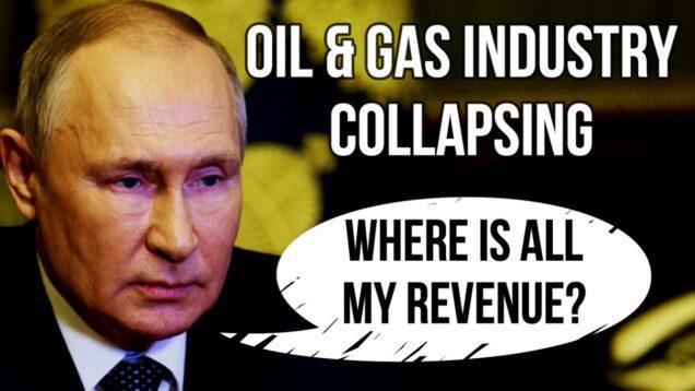 RUSSIAN Economy Collapsing – Oil & Gas Revenues Fall 65%