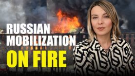 RUSSIAN MOBILIZATION ON FIRE: MOLOTOV COCKTAILS IN RECRUITMENT OFFICES. Vlog