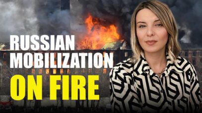 RUSSIAN MOBILIZATION ON FIRE: MOLOTOV COCKTAILS IN RECRUITMENT OFFICES. Vlog