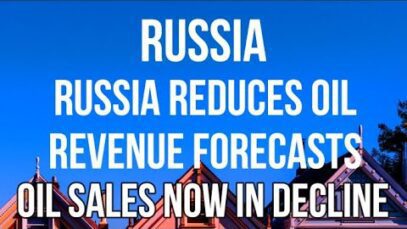 RUSSIAN Oil Sales FALL as Russia SLASHES Oil Revenue Forecasts