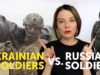 RUSSIAN SOLDIERS vs UKRAINIAN SOLDIERS. What is the difference? Vlog
