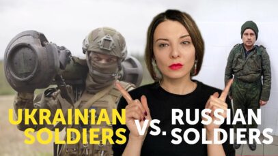 RUSSIAN SOLDIERS vs UKRAINIAN SOLDIERS. What is the difference? Vlog