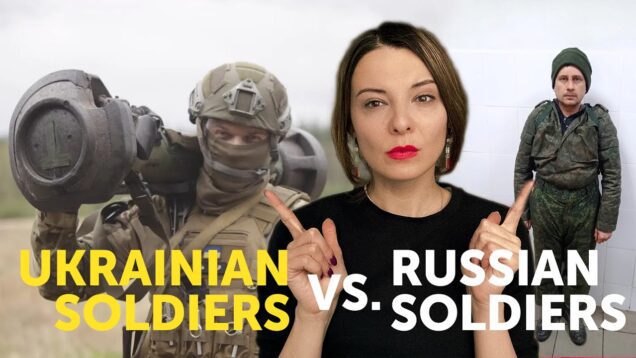 RUSSIAN SOLDIERS vs UKRAINIAN SOLDIERS. What is the difference? Vlog