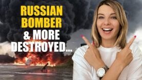 RUSSIAN STRATEGIC NUCLEAR BOMBER DESTROYED & PANIC IN MOSCOW AIRPORTS.