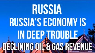 RUSSIA’s Economy is in DEEP TROUBLE as Oil & Gas