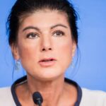 new german leftist bsw party threatens pro-ukraine stance eastern state coalitions leader sahra wagenknecht march 2024