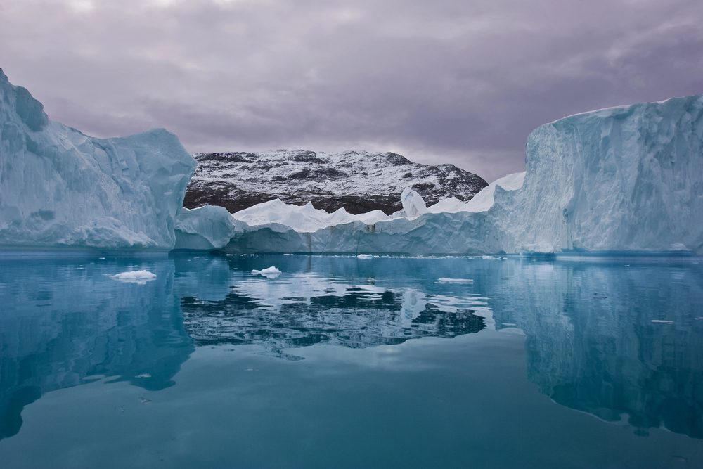 Arctic landscape. Illustrative image.