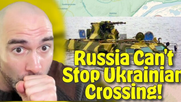 Russia Can’t Stop Ukrainians Crossing the Dnipro! 11 Nov Daily