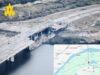 Russia Destroys Bridge Over the Konka River in Preperation for