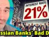 Russia Hikes Interest Rate to 21%! Russian Economy is Cooked!