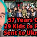 Russia Recruits 57 Year Old Dad w/ 29 Kids for Army!