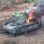 Russian Armoured Column Defeated Near Kurakhove -- Five BMPs and One Tank Destroyed