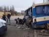 Russian kills 4, injures 17 in its shelling of bus