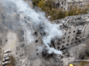 Russian missile strike on high-rise building in Kryvyi Rih kills