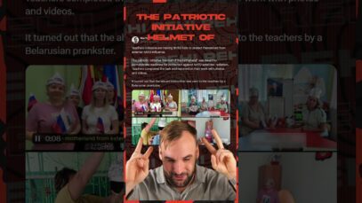 Russian teachers making tinfoil hats for protection against NATO satellites.