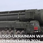 Russo-Ukrainian War, day 1002: Russia launches first ICBM attack on Ukraine