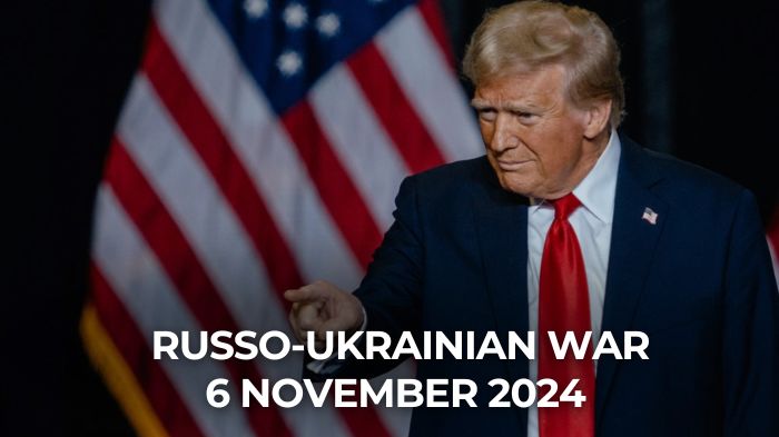 Russo-Ukrainian war, day 987: Trump wins US Presidency as EU leaders set to meet Zelenskyy