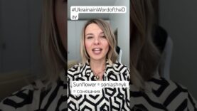 SUNFLOWER in #ukrainianwordoftheday