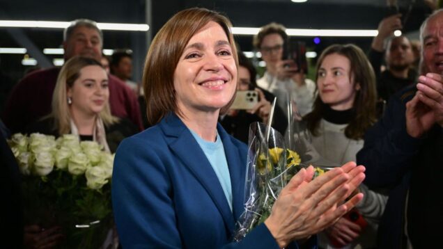 Sandu wins in Moldova despite 'unprecedented' Russian interference