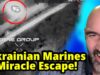 Trapped Ukr Marines Escape by Bombing Their Own Position!