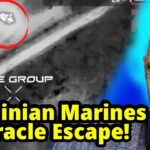 Trapped Ukr Marines Escape by Bombing Their Own Position!