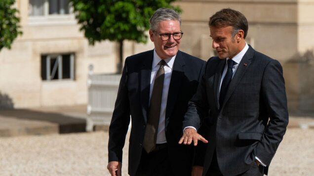 UK, France to discuss how to persuade Biden to allow