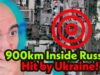 Ukr Hits the Largest RU Explosives Plant 900km Inside Russia!