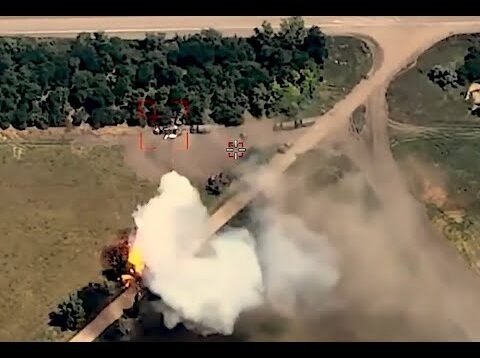 Ukraine Counteroffensive — HUGE Strike on Russian Supply Convoy