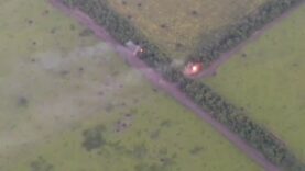 Ukraine Counteroffensive – Russian BMPs Hit By Artillery Near Staromaiorske