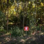 warning signs landmines kyiv oblast brovary