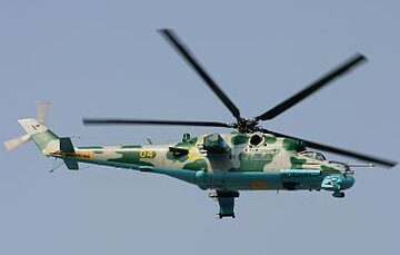 Ukraine intelligence reports destruction of Russian attack helicopter near Moscow