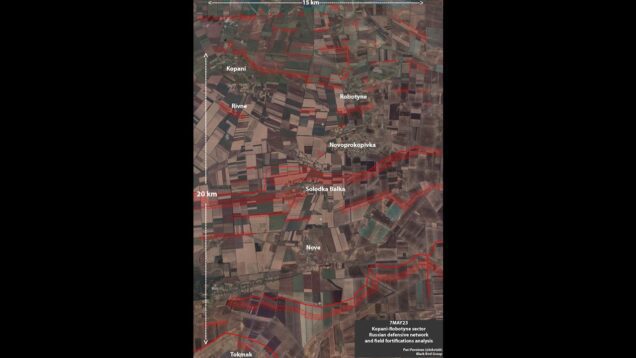 Ukraine’s Counteroffensive — Russia Defensive Fortifications, Satellite Imagery and More