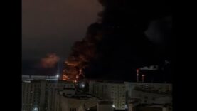 Ukrainian Drones Hit Oil Facility in Kaluga — Big Blaze