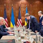 Ukrainian FM meets Blinken in Brussels as new US administration looms