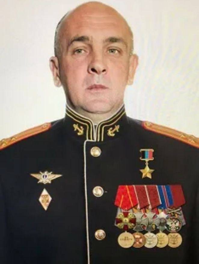 Headshot of Major General Pavel Klimenko, commander of the 5th Separate Motor Rifle Brigade “Oplot.” Credit: Morskaya Pekhota Russia on VK