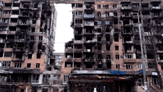 Ukrainian strike reportedly targets Russian air defenses in occupied Mariupol