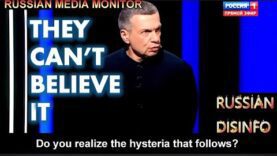 Vladimir Solovyov Cant Believe Ukraine Invaded Kursk on their Own